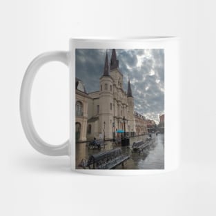 St Louis Cathedral after the Rain Mug